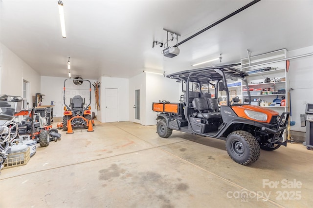 2845 Lakefront Dr, Belmont, NC 28012 - garage featuring a garage door opener