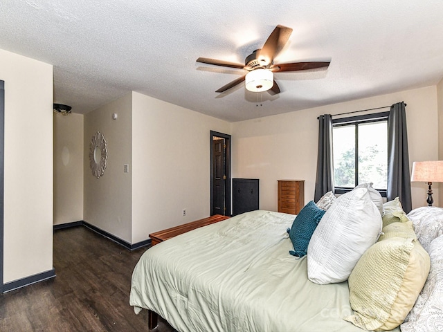 100 Willow Run Dr Unit 26, Gastonia, NC 28056 - bedroom featuring wood finished floors, baseboards, and ceiling fan