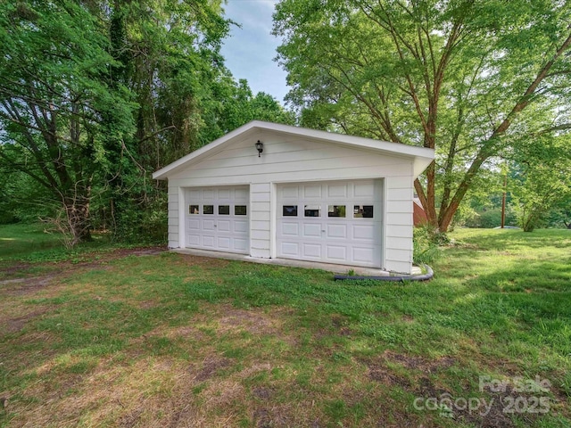 300 W 12th St, Salisbury, NC 28144 - view of detached garage