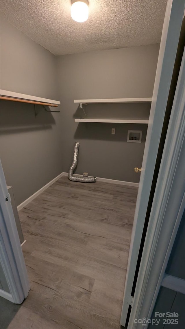 824 S Laurel St, Lincolnton, NC 28092 - spacious closet with wood finished floors