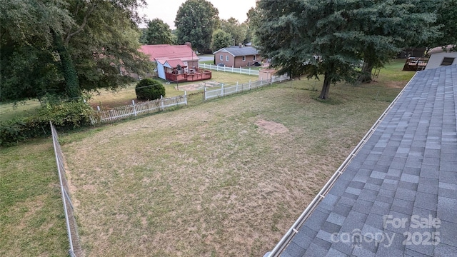 824 S Laurel St, Lincolnton, NC 28092 - view of yard with fence
