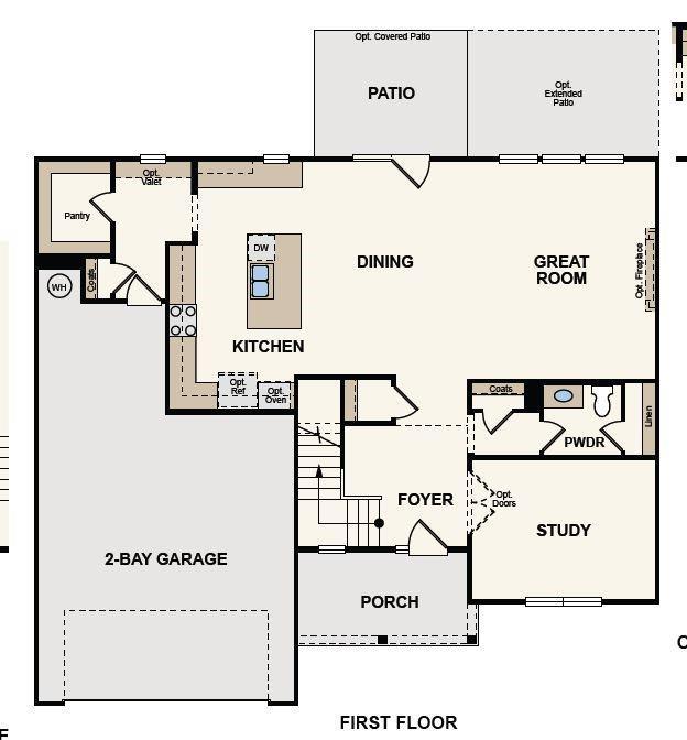 7040 Stella Pl, Stanley, NC 28164 - home floor plan