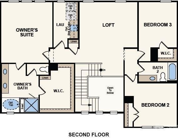 7040 Stella Pl, Stanley, NC 28164 - floor plan / room layout