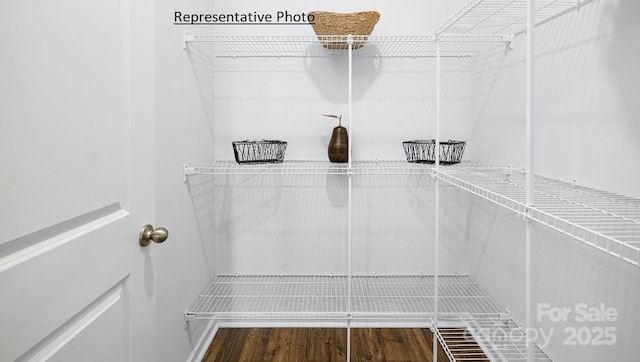 1415 5th Street Dr NE, Hickory, NC 28601 - walk in closet with wood finished floors