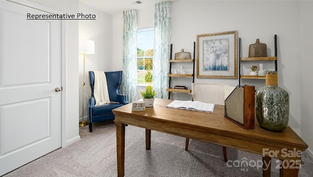 1415 5th Street Dr NE, Hickory, NC 28601 - office space featuring carpet flooring and baseboards