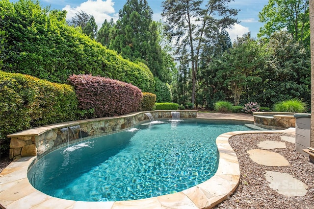 18843 Flat Shoals Dr, Cornelius, NC 28031 - view of pool featuring a pool with connected hot tub