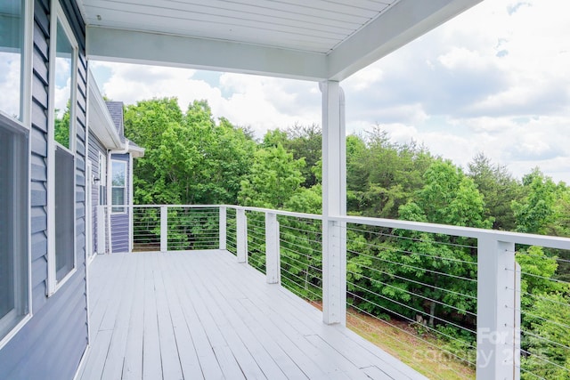 7768 Pinecone Ln, Hickory, NC 28602 - view of deck