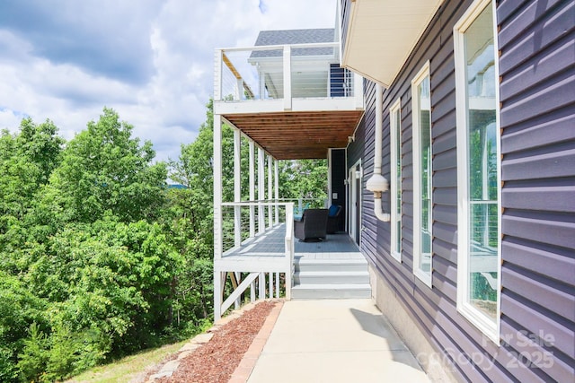 7768 Pinecone Ln, Hickory, NC 28602 - view of patio / terrace
