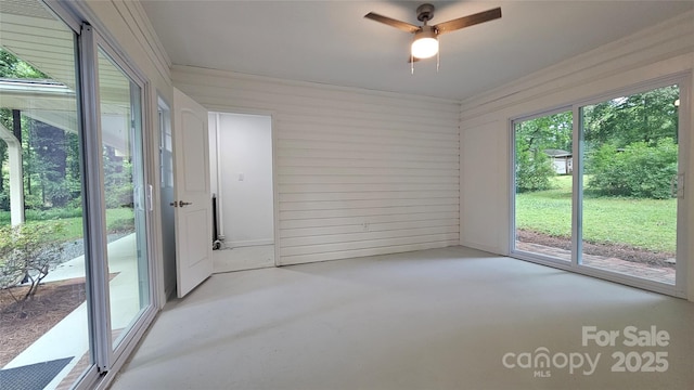 7021 Linda Lake Dr, Charlotte, NC 28215 - view of unfurnished sunroom