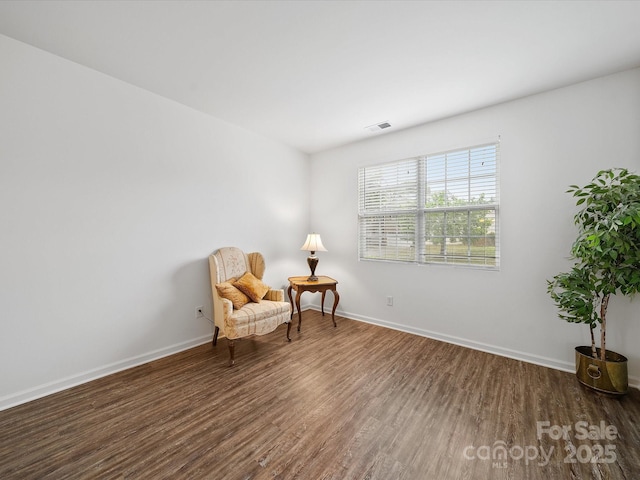 2306 Nettleton Ct, Matthews, NC 28105 - sitting room featuring wood finished floors and baseboards