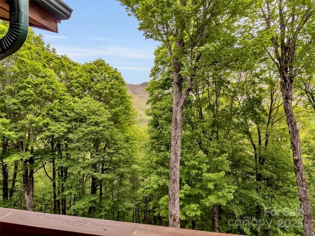421 Ramp Patch Ln, Waynesville, NC 28786 - view of mountain backdrop featuring a forest