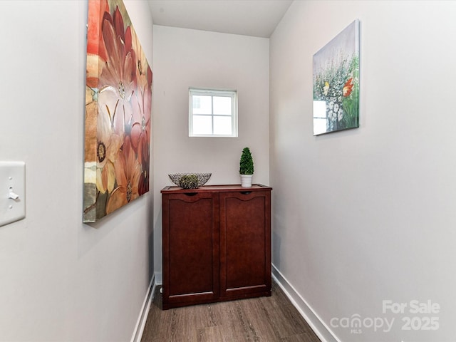 3023 Ballester Rd, Fort Mill, SC 29707 - hall with wood finished floors and baseboards