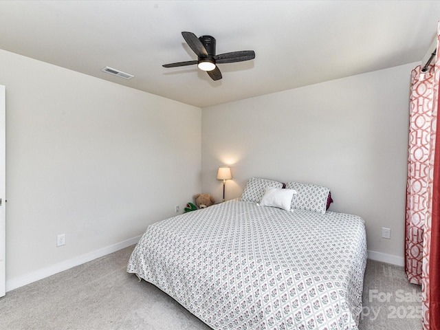 3023 Ballester Rd, Fort Mill, SC 29707 - carpeted bedroom featuring baseboards and ceiling fan