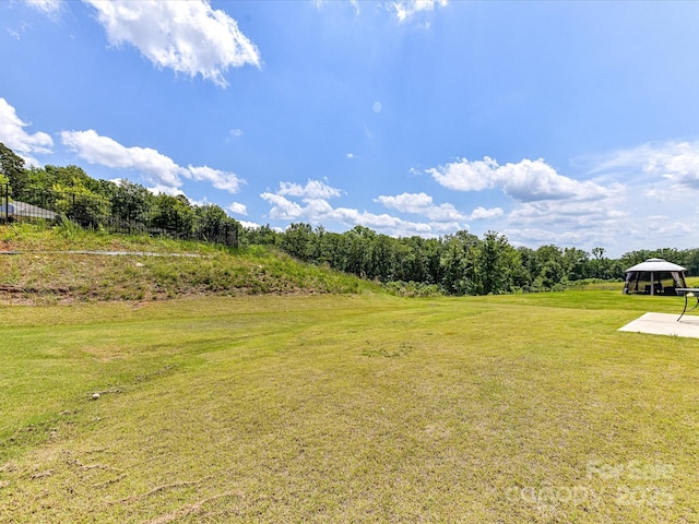3023 Ballester Rd, Fort Mill, SC 29707 - view of green lawn with a gazebo