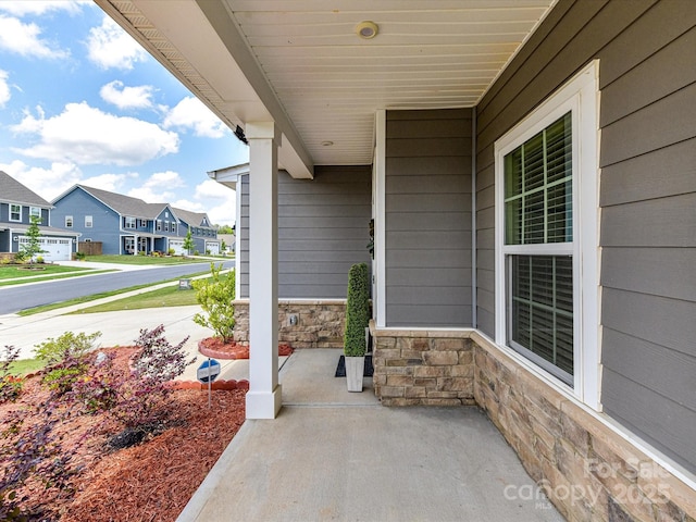 3023 Ballester Rd, Fort Mill, SC 29707 - porch featuring a residential view