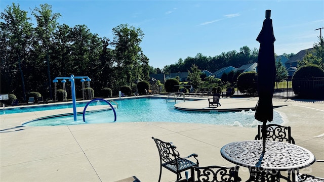 3023 Ballester Rd, Fort Mill, SC 29707 - community pool featuring a patio