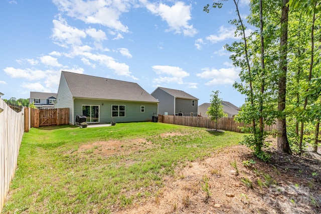 view of back of property