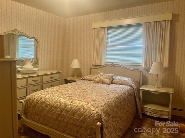 2135 Enon Rd, Morganton, NC 28655 - bedroom featuring wallpapered walls