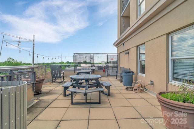 view of patio / terrace with outdoor dining space