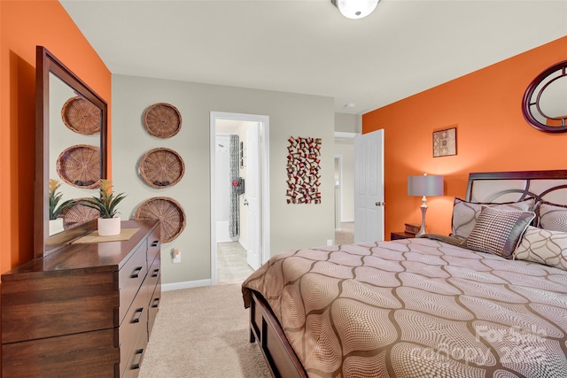 12217 Dearview Ln, Charlotte, NC 28269 - bedroom featuring light carpet and baseboards