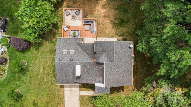 6824 Cortez Trl, Charlotte, NC 28227 - view from above of property