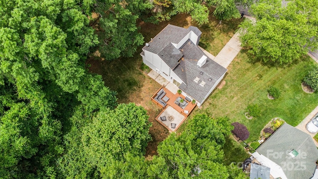 6824 Cortez Trl, Charlotte, NC 28227 - view from above of property