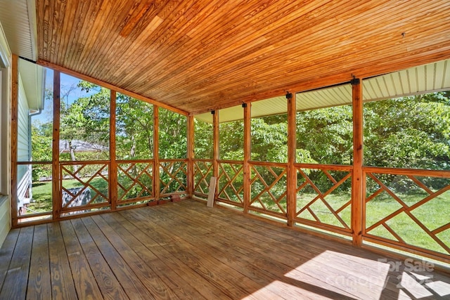 1295 Patterson St, China Grove, NC 28023 - view of unfurnished sunroom