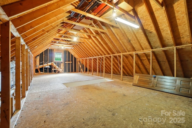 1295 Patterson St, China Grove, NC 28023 - view of unfinished attic