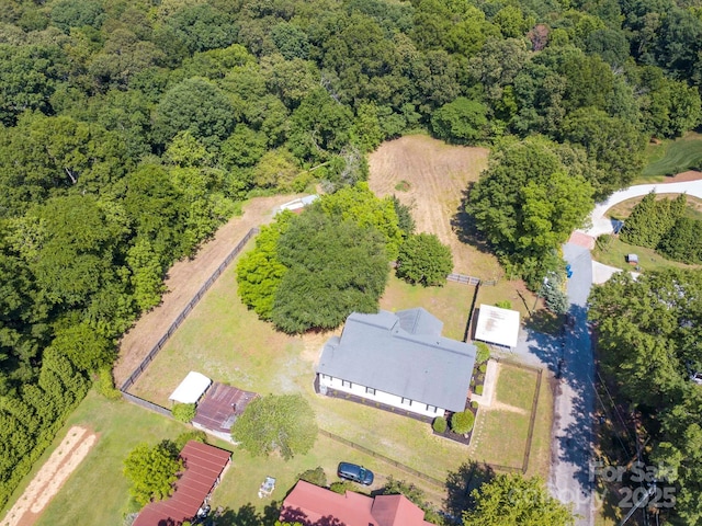1111 Unionville Church Rd, Monroe, NC 28110 - aerial view of a forest