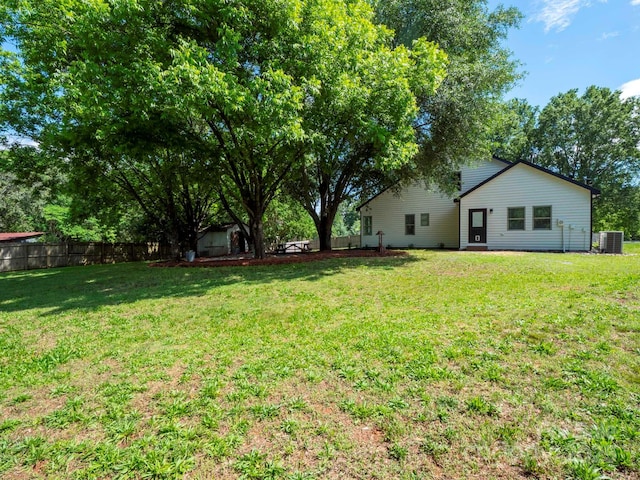 1111 Unionville Church Rd, Monroe, NC 28110 - view of yard with cooling unit