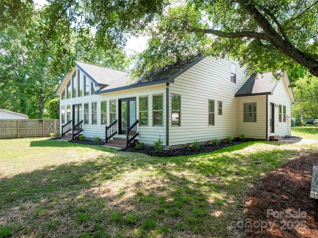 1111 Unionville Church Rd, Monroe, NC 28110 - view of front facade featuring entry steps and roof with shingles