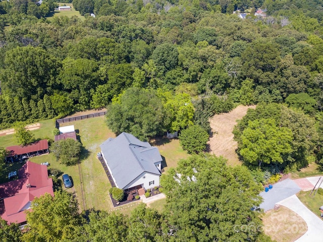 1111 Unionville Church Rd, Monroe, NC 28110 - bird's eye view of a forest