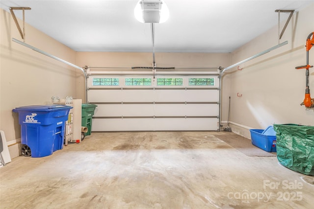 30 Robin Ln, Asheville, NC 28806 - garage featuring a garage door opener