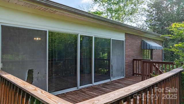 view of deck