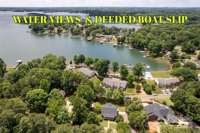 8024 Bradford Ln, Denver, NC 28037 - bird's eye view of a nearby body of water