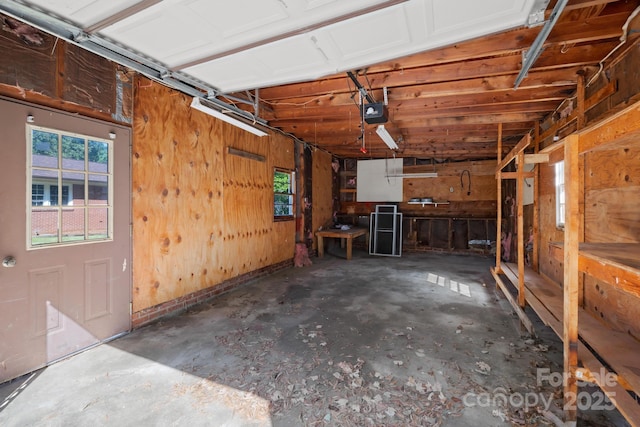1408 Delview Rd, Cherryville, NC 28021 - garage featuring a garage door opener