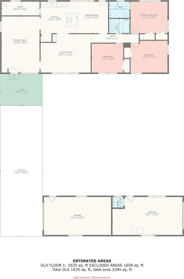 1408 Delview Rd, Cherryville, NC 28021 - view of room layout