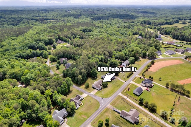 5678 Cedar Run Dr, Denver, NC 28037 - bird's eye view of a forest