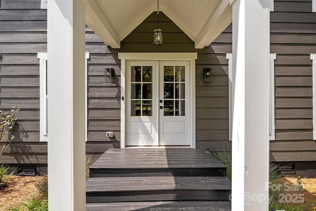 5229 Mt Holly Huntersville Rd, Charlotte, NC 28216 - entrance to property with french doors