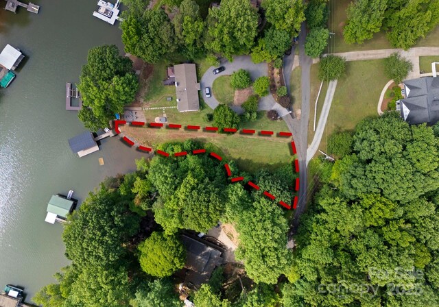 328 Whippoorwill Rd, Mooresville, NC 28117 - aerial view of property and surrounding area with property parcel outlined