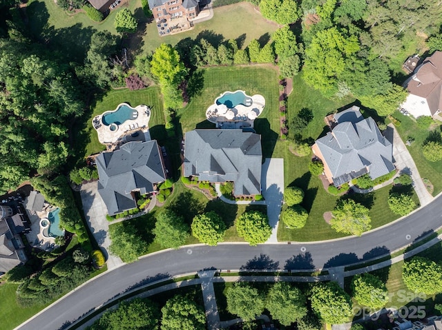 7507 Meadowgate Ln, Waxhaw, NC 28173 - aerial view of property and surrounding area featuring nearby suburban area