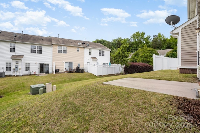 13612 Singleleaf Ln, Charlotte, NC 28278 - rear view of property with central AC