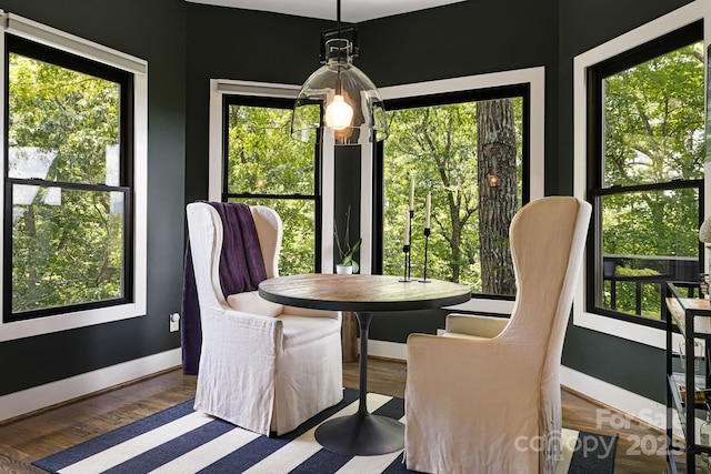 5 Saddle Rdg, Fletcher, NC 28732 - dining room with wood finished floors and plenty of natural light