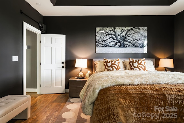 5 Saddle Rdg, Fletcher, NC 28732 - bedroom featuring wood finished floors