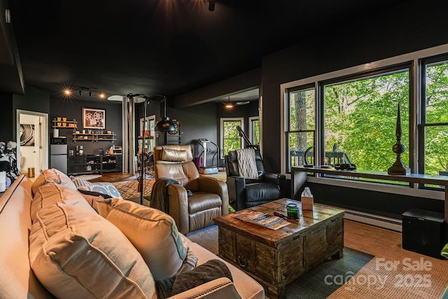 5 Saddle Rdg, Fletcher, NC 28732 - living room featuring wood finished floors