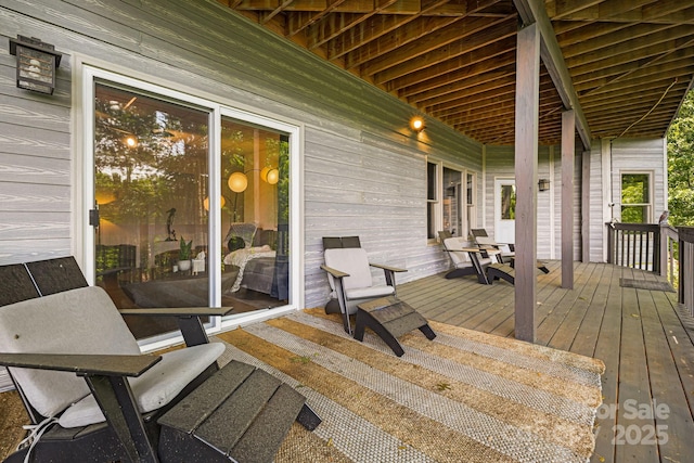 5 Saddle Rdg, Fletcher, NC 28732 - view of deck