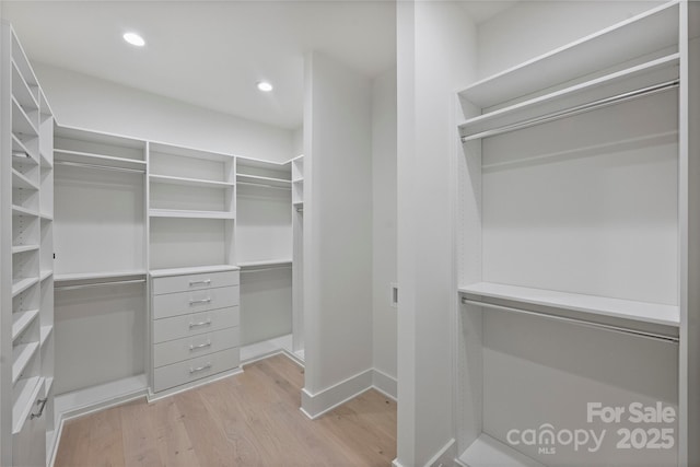 536 Hillside Ave, Charlotte, NC 28209 - spacious closet featuring light wood-type flooring