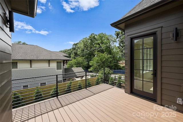 536 Hillside Ave, Charlotte, NC 28209 - view of wooden terrace