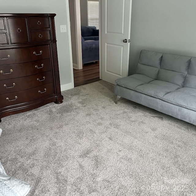 1119 Balls Creek Rd, Claremont, NC 28610 - living room featuring carpet floors and baseboards