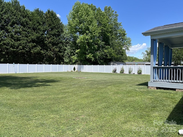 1119 Balls Creek Rd, Claremont, NC 28610 - view of yard